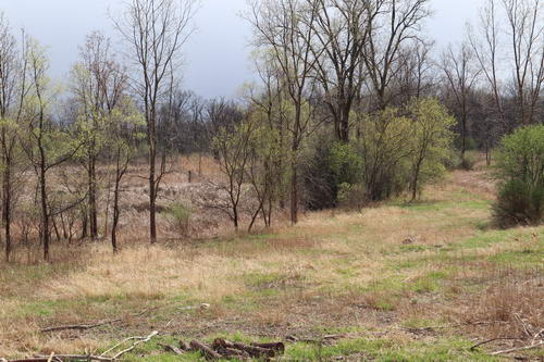 Chief Pontiac Speedway (Lake Angelus Speedway) - The Lot In April 2021